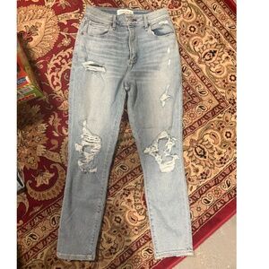NWT Abercrombie Curve Love High Rise Super Skinny Ankle Jeans 27 - 4R